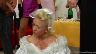 Orosz perverz esküvő ahol a mennyasszony punciját rettentően megdugják - Eroticnet