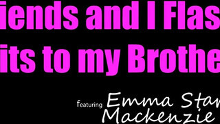 Emma Starletto és Mackenzie Moss jó ötletnek gondolta, hogy a lúzer nevelő öcsike faszába üljenek bele. - Eroticnet