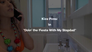 Kira Perez orálozza a nevelő fatert aztán meglovagolja a faszát - Eroticnet