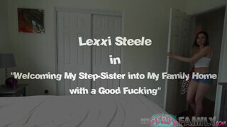 Lexxi Steele a felajzott nevelő húgi egy jót kupakol a méretes farkú tesóval - Eroticnet