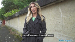 Sovány francia fiatalasszony felszedve és keményen megkúrelva - Eroticnet