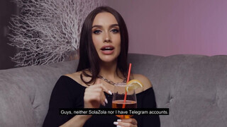 Luxury Girl és Solazola hármasban közösülnek - Eroticnet