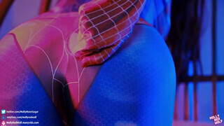Pókember cosplayes pipi lyuka megkettyintve - Eroticnet