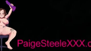 Paige Steele élvezésig cumizza a haverja farkát
