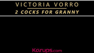Victoria Vorro a lotyó nagyanyó tinédzser srácokkal kúr - Eroticnet